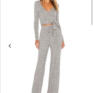 Lovers + Friends Heather Grey Sheila Set, Small